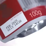 Aplicação impressão CIJ em embalagens Pouch