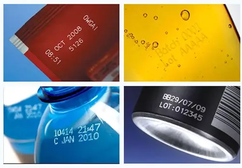 aplicações impressoras industriais, Laser